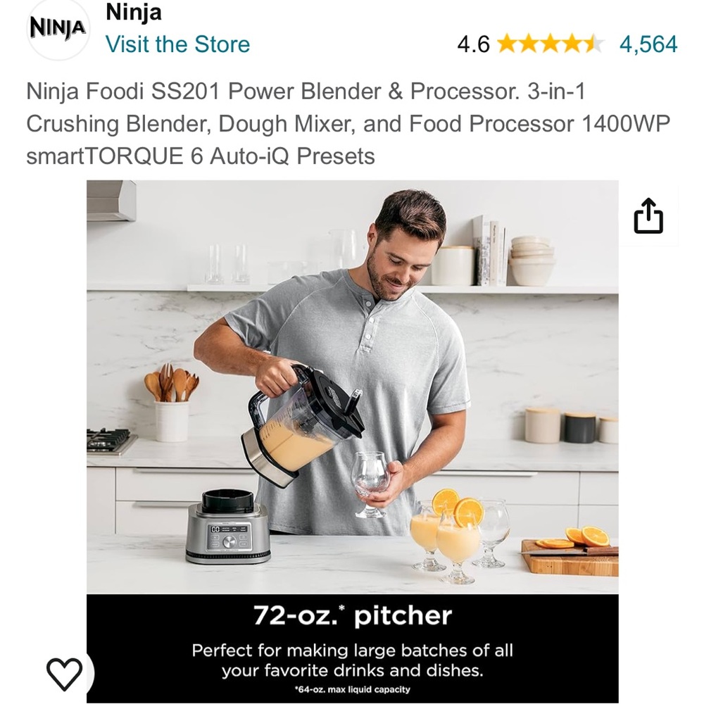 Ninja blender and processor - Picture 4 of 8